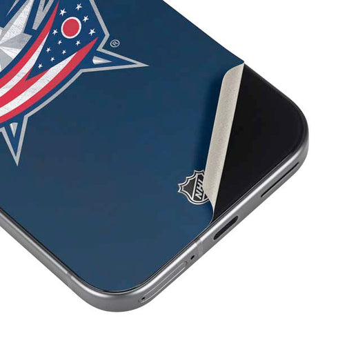 NHL Columbus Blue Jackets Distressed Pixel 9 Pro XL Skin